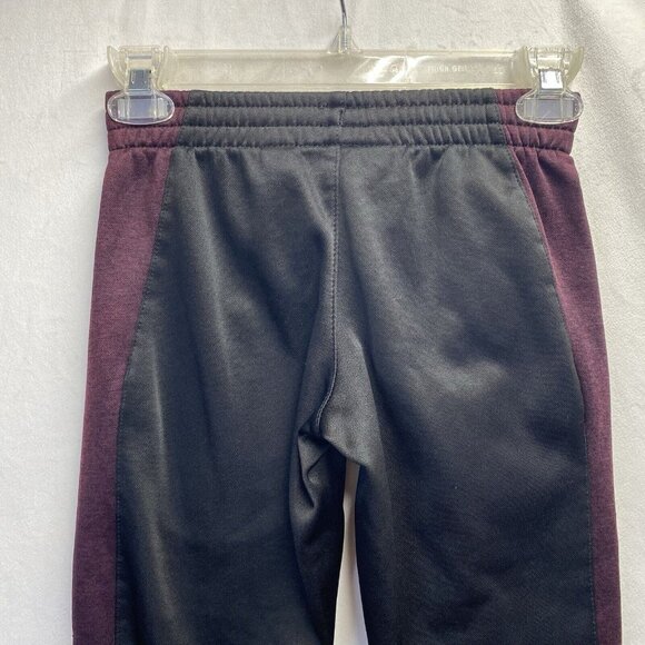 Avia Athletic Drawstring Waist Jogger Pants Boys Small (8) Black Side Pockets - Picture 15 of 16